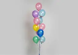 Happy Birthday Giant Latex Balloons Multicolor Pack Large Size