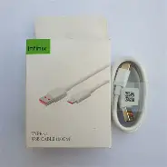 Infinix Genuine Type C Cable 6A Fast Charging and Data Transfer 1m